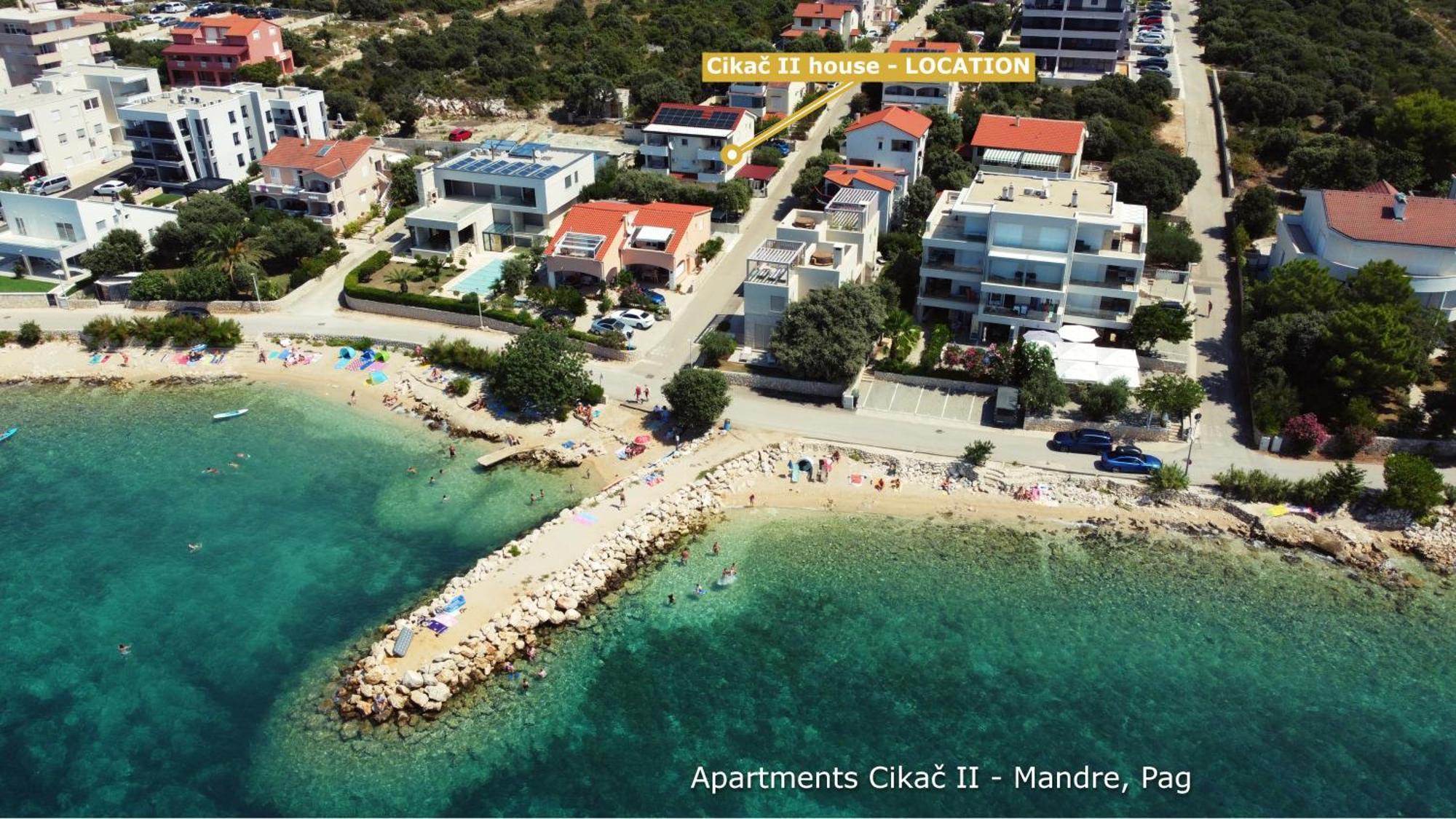 Apartments Cikac II - Modern Apartments By The Beach 曼德雷 外观 照片